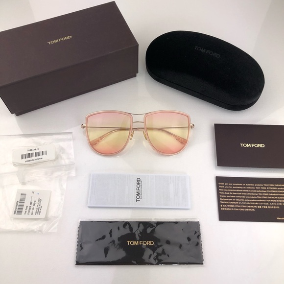 New TOM FORD Tina Sunglasses FT0759 28Z - Picture 2 of 16